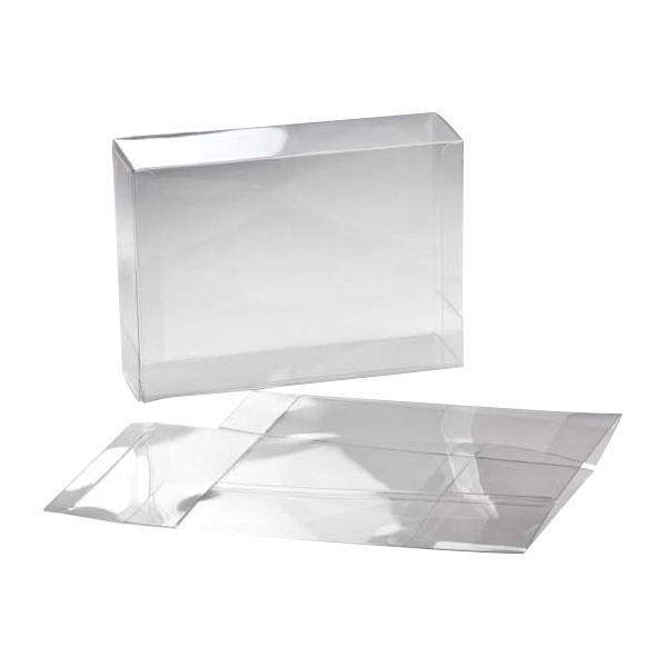 5 3/8 x 2 1/2 x 7 3/8 Clear Box  (Pack of 25) Clear