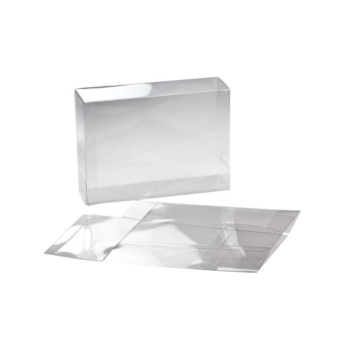 5 3/8 x 2 1/2 x 7 3/8 Clear Box  (Pack of 25) Clear