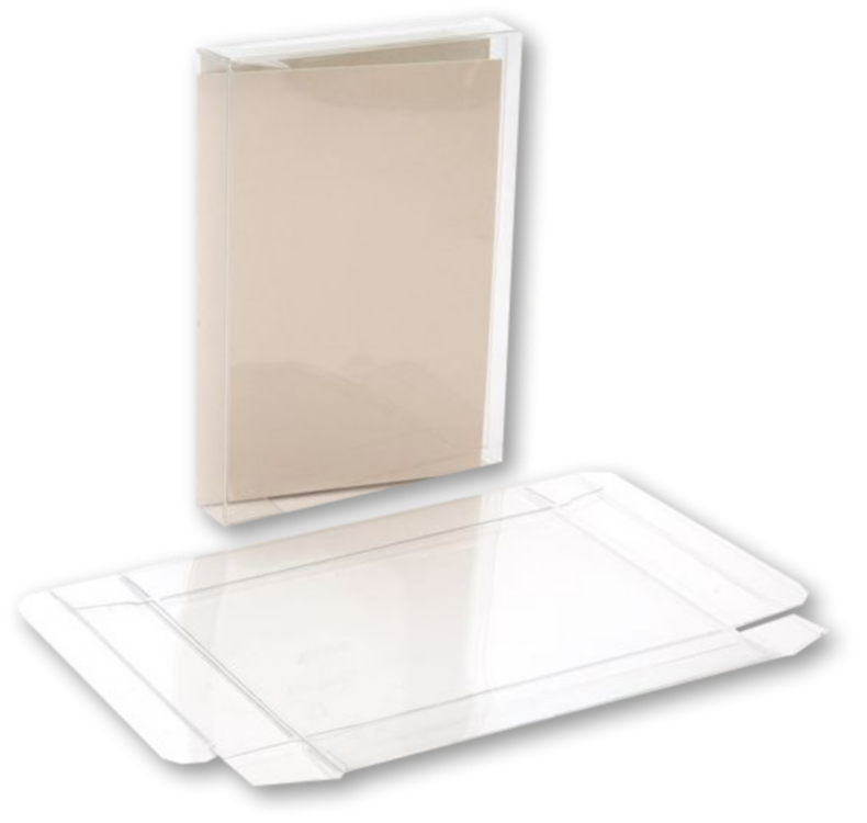 3 3/4 x 13/16 x 5 3/16 Clear Box (Pack of 25) Clear