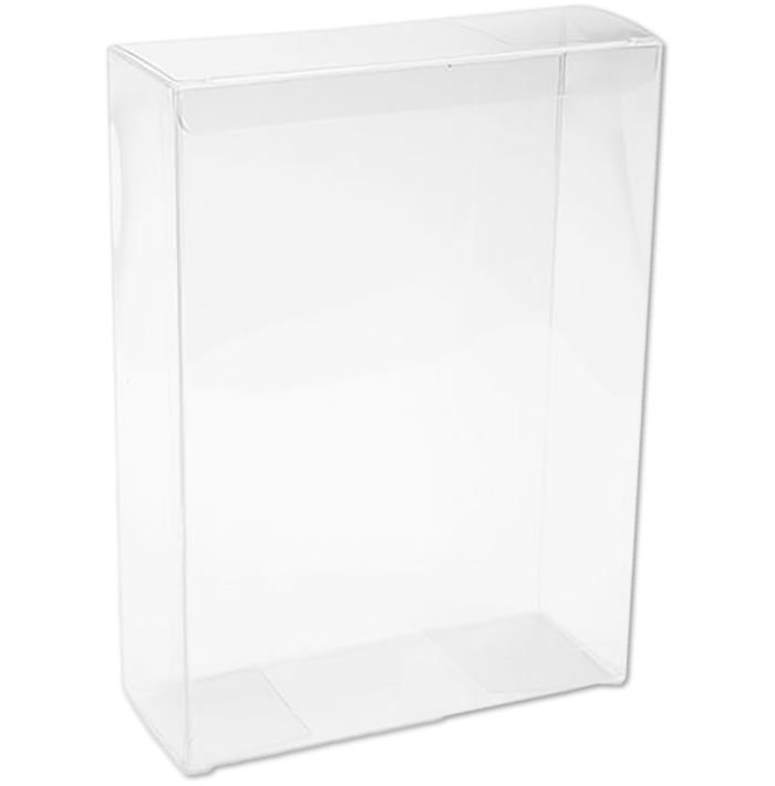 5 3/8 x 2 x 7 3/8 Clear Box (Pack of 25) Clear