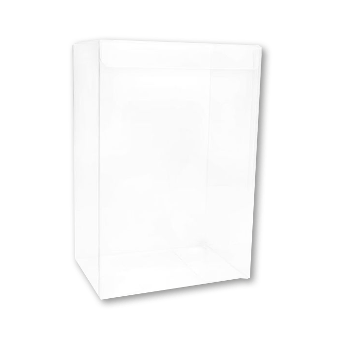 4 1/8 x 3 x 6 1/8 Clear Box (Pack of 25) Clear