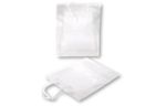 8 5/8 x 3 x 10 3/4 Clear Colored Gift Bag (Pack of 10) Clear