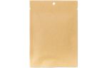 5 x 7 Compostable Heat Seal Bag w/Window (Pack of 100) Brown Kraft