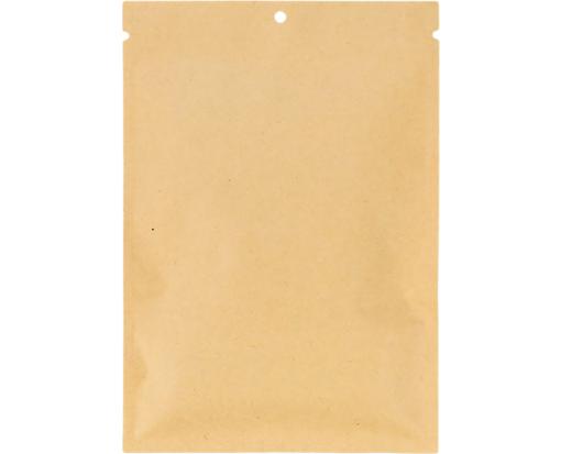 6 x 9 Compostable Heat Seal Bag (Pack of 100) Brown Kraft