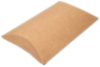5 x 1 1/4 x 7 Pillow Box (Pack of 25) Brown Kraft