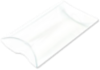 3 x 1 x 5 Pillow Box (Pack of 25) Clear