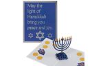 3D Pop-Up Card Hanukkah