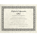 8 1/2 x 11 Certificate