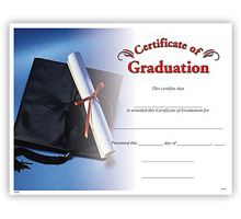 8 1/2 x 11 Certificate