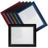 10 3/4 x 13 Certificate Frame w/Easel Maroon Print