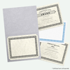 9 1/2 x 12 Certificate Holder Silver Metallic