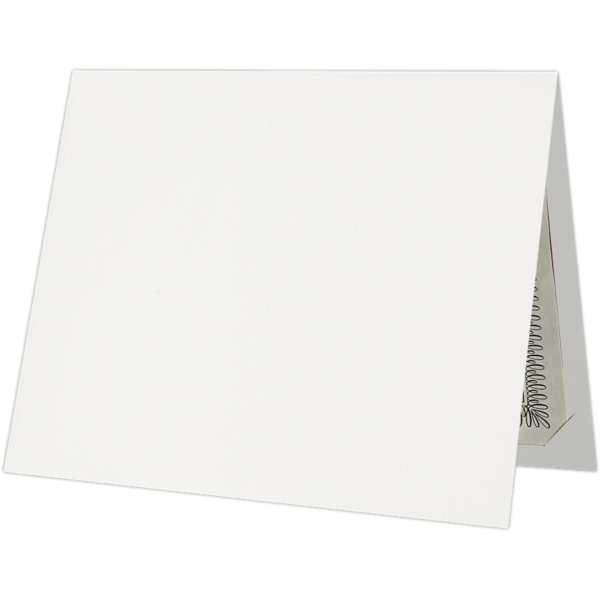 9 1/2 x 12 Certificate Holder White Linen