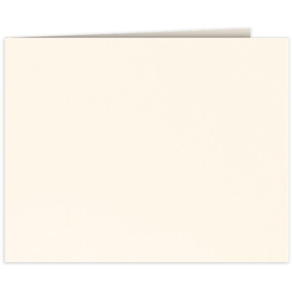 Landscape Certificate Holder w/Short Hinge  Bright White