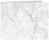 Landscape Certificate Holder w/Short Hinge  White/Gray Marble