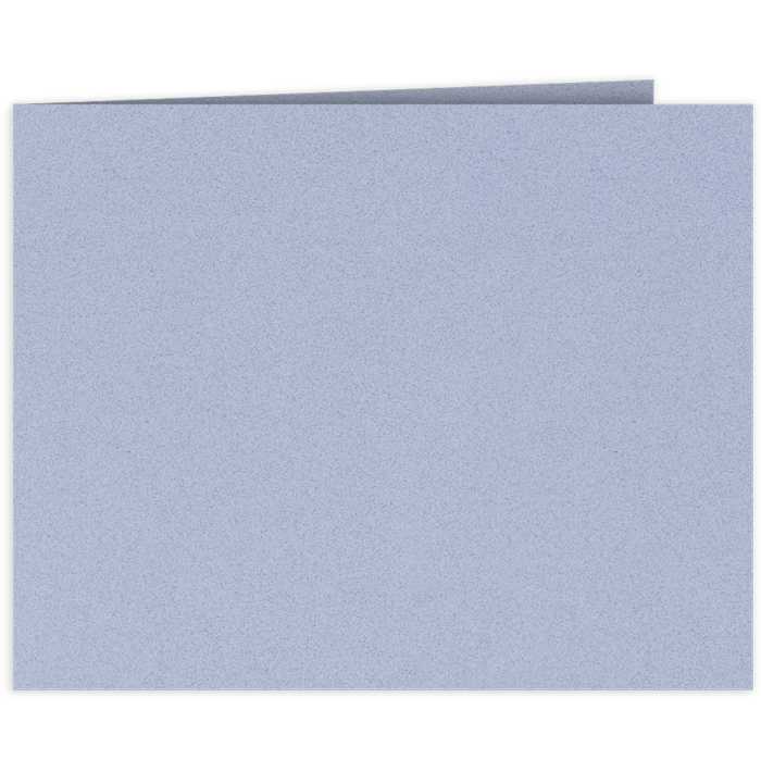 Landscape Certificate Holder w/Short Hinge  Cornflower Blue