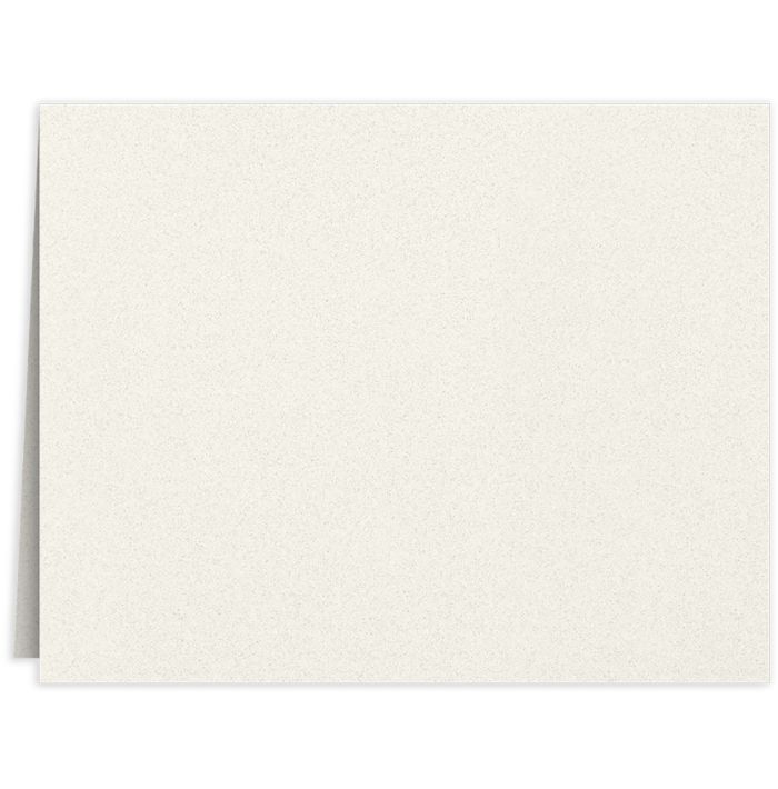 Long Hinge Landscape Certificate Holder Vanilla Bean White
