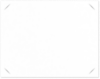Long Hinge Landscape Certificate Holder Bright White - 100% Recycled