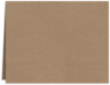 Long Hinge Landscape Certificate Holder Grocery Bag Brown
