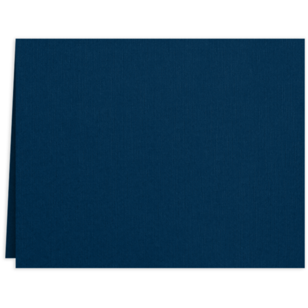 Long Hinge Landscape Certificate Holder Nautical Blue