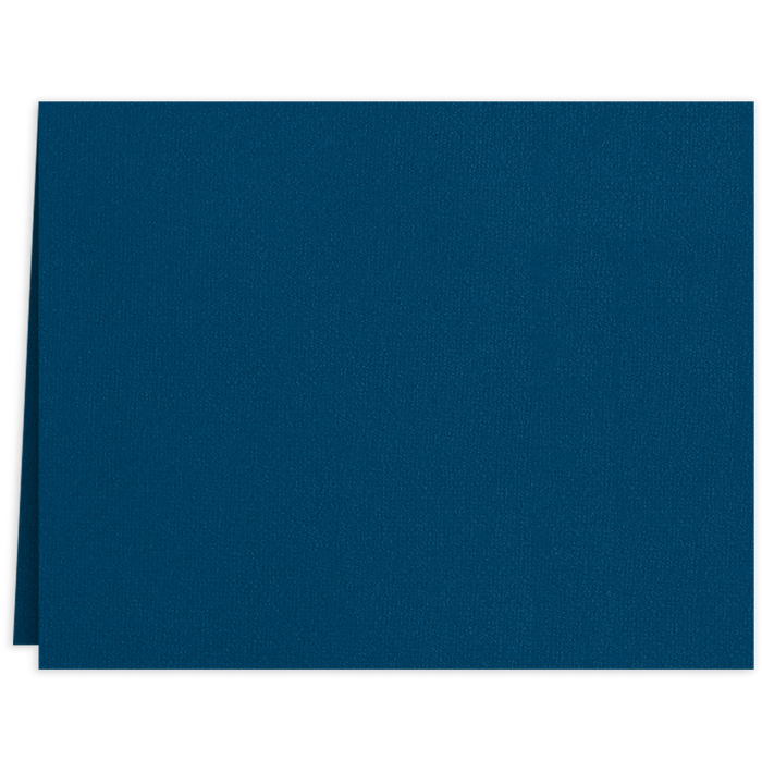 Long Hinge Landscape Certificate Holder Cobalt Blue