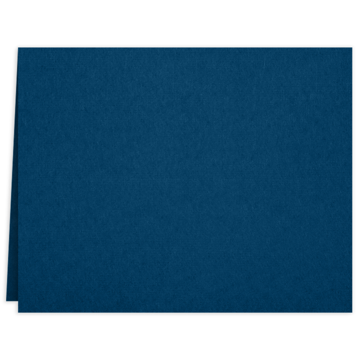 Long Hinge Landscape Certificate Holder Oxford Blue