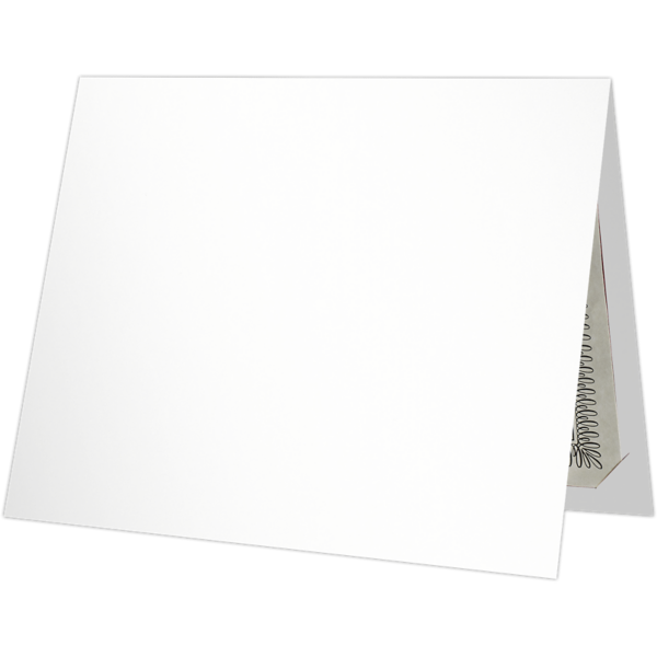 9 1/2 x 12 Certificate Holder White Gloss