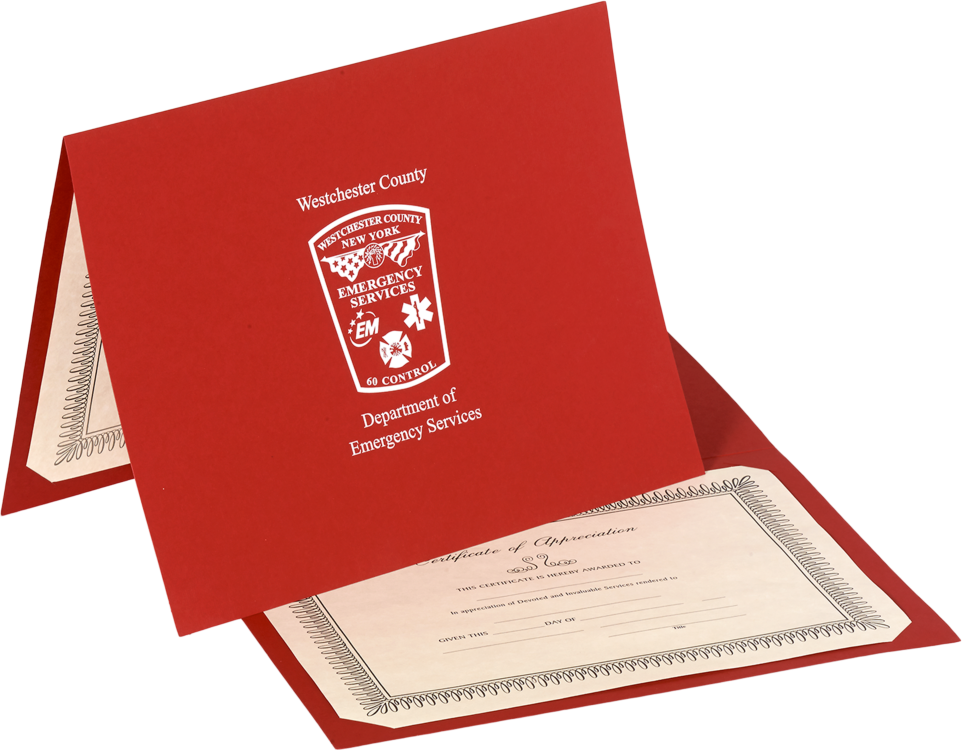 Long Hinge Landscape Certificate Holder 