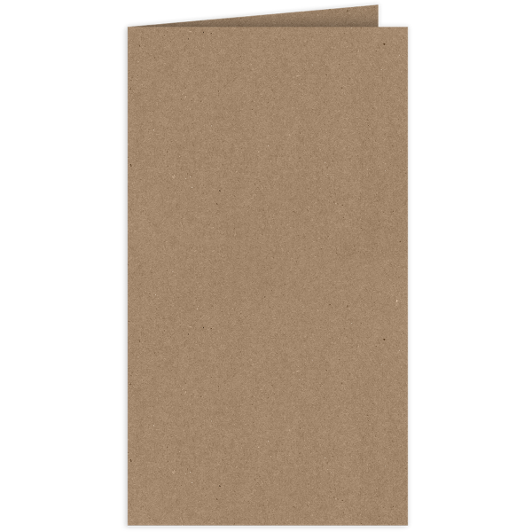 Card Holder (2 3/4 x 3 3/4) Grocery Bag Brown