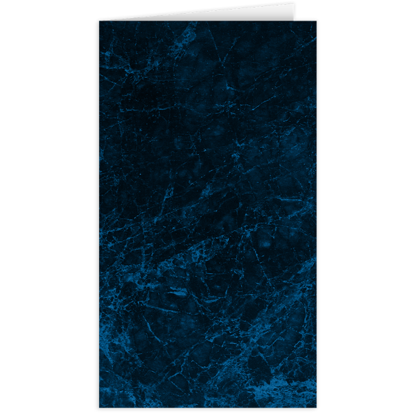 Card Holder (2 3/4 x 3 3/4) Dark Blue Marble
