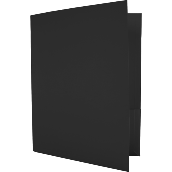 Capacity Foldes (9 1/2 x 12) Black Linen