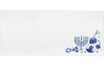 Currency Envelope (2 7/8 x 6 1/2) White - Hanukkah