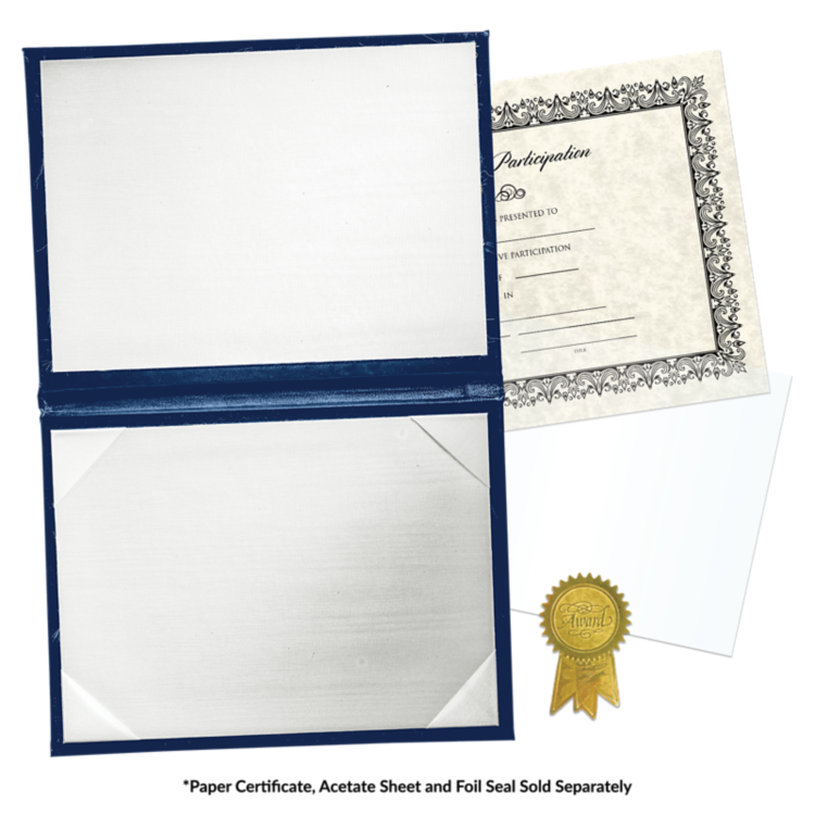 6 x 8 Padded Diploma Cover Navy