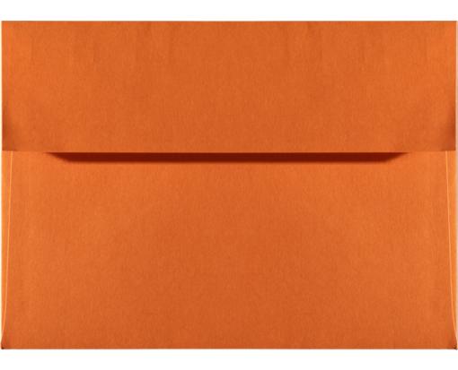 A7 Invitation Envelope (5 1/4 x 7 1/4) - Debossed Textured Mandarin
