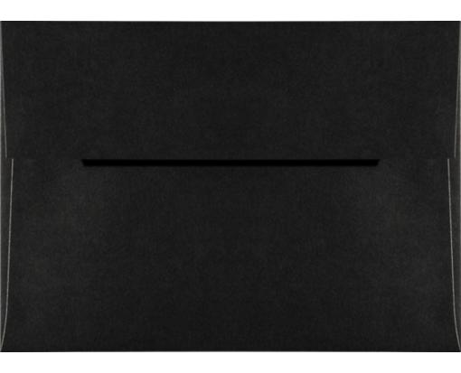 A7 Invitation Envelope (5 1/4 x 7 1/4) - Debossed Textured Midnight Black