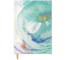 5 3/4 x 8 1/8 Soft Touch Hardcover Journal w/Pocket