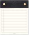 5 x 6 Standard Issue Post Bound Notepad Black