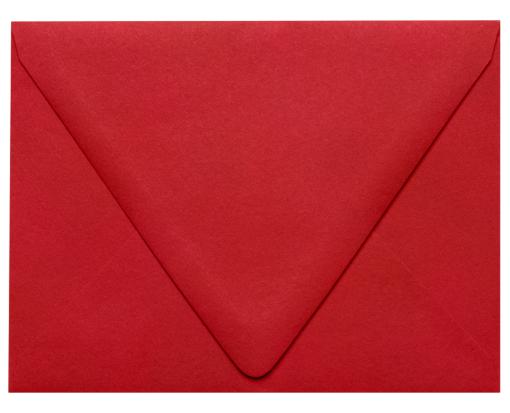 A2 Contour Flap Envelope (4 3/8 x 5 3/4) Ruby Red