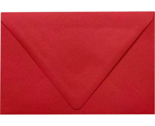 A9 Contour Flap Envelope (5 3/4 x 8 3/4) Ruby Red