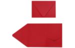A7 Pocket Invitation (5 x 7) Ruby Red
