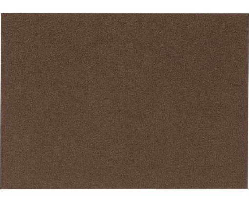 A6 Flat Card (4 5/8 x 6 1/4) Chocolate