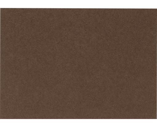 A9 Flat Card (5 1/2 x 8 1/2) Chocolate