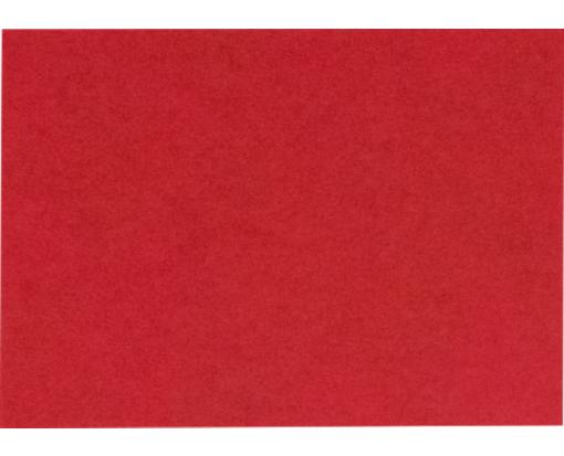 A9 Flat Card (5 1/2 x 8 1/2) Ruby Red