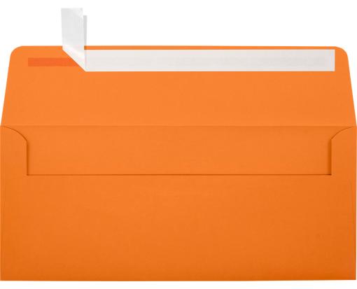 #10 Square Flap Envelope (4 1/8 x 9 1/2) Mandarin
