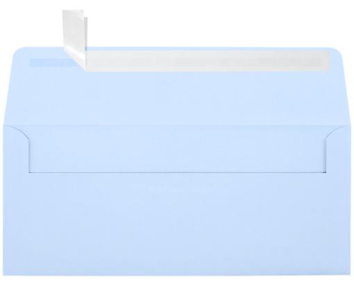 #10 Square Flap Envelope (4 1/8 x 9 1/2) Baby Blue