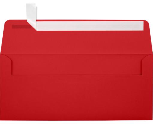 #10 Square Flap Envelope (4 1/8 x 9 1/2) Ruby Red