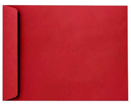 9 x 12 Open End Envelope Ruby Red