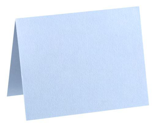 A1 Folded Card (3 1/2 x 4 7/8) Baby Blue