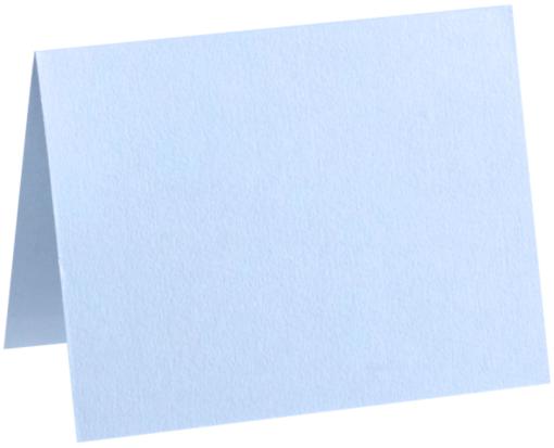 A2 Folded Card (4 1/4 x 5 1/2) Baby Blue