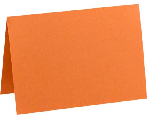 A6 Folded Card (4 5/8 x 6 1/4) Mandarin