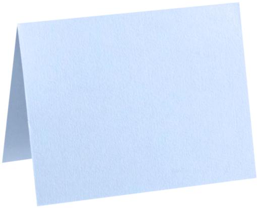 A6 Folded Card (4 5/8 x 6 1/4) Baby Blue